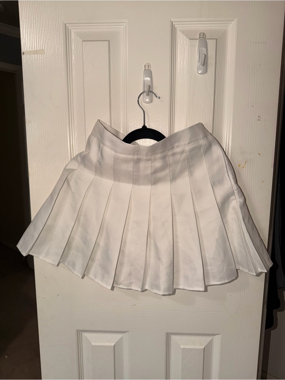 White Pleated Tennis Skirt - Women's Classic Style